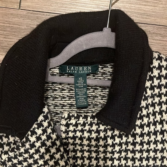 Ralph Lauren herringbone knit jacket - Picture 2 of 3